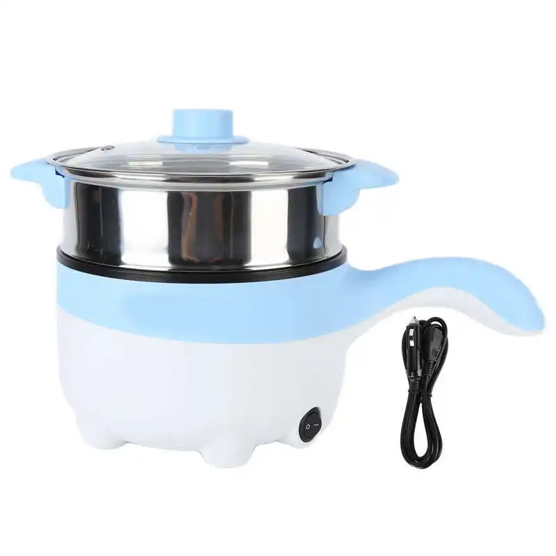 24V 2L Car Electric Cooking Pot Stainless Steel Non-Stick Multifunction Cooker with Steamer Kitchen Soup Maker Cookware | Бытовая