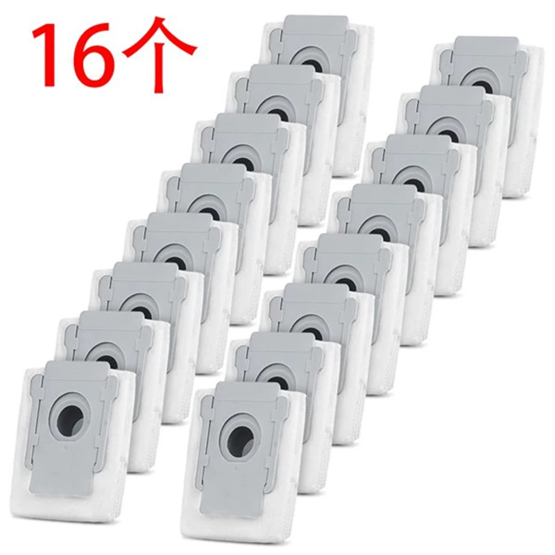 

16PCS Vacuum Bags for Irobot Roomba I7 I7+ E5 E6 I3Automatic Dirt Disposal Bags