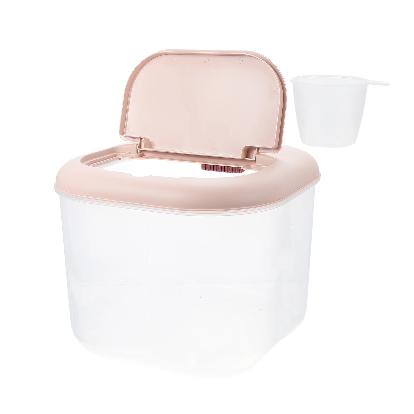 

Storage Container Ricedispenser Containers Airtight Box Grain Kitchen Cereal Bucket Large Snack Keeper Flour 10Kg Dog Tank Dry