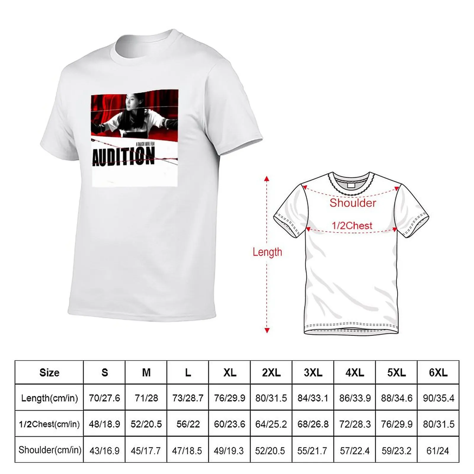 Audition T-Shirt t shirt personalised funny t shirts man t shirts for man pack cotton T-Shirt (art.: 3920d34c488ec) - 3920d34c488ec