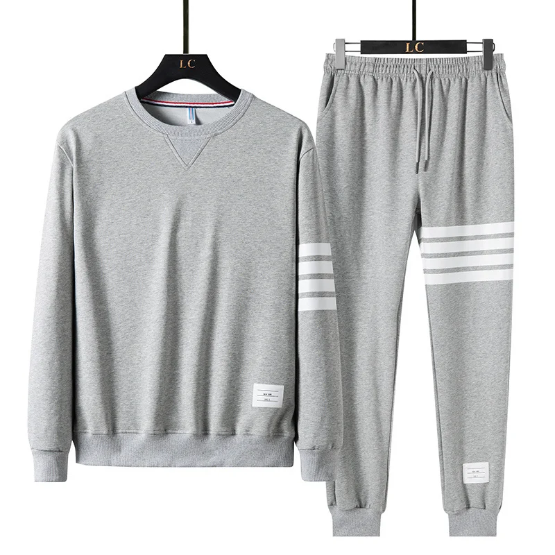 

2020 Brand Autumn Winter Men Sets Pants Clotin Sweatsuit Fasion Clotes Trousers Sportswear Sweatpants Lon Sleeve Tracksuits