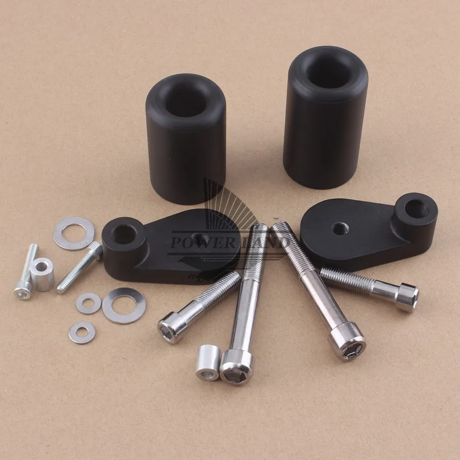 Защитные колпачки для мотоцикла ползунок рамы Delrin без Отрезов противоударные