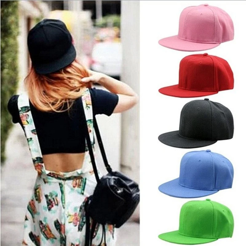 

2022 Newly Sports Cotton Polyester Baseball Cap Blank Plain Solid Snapback Golf Ball Street Hat Men Women