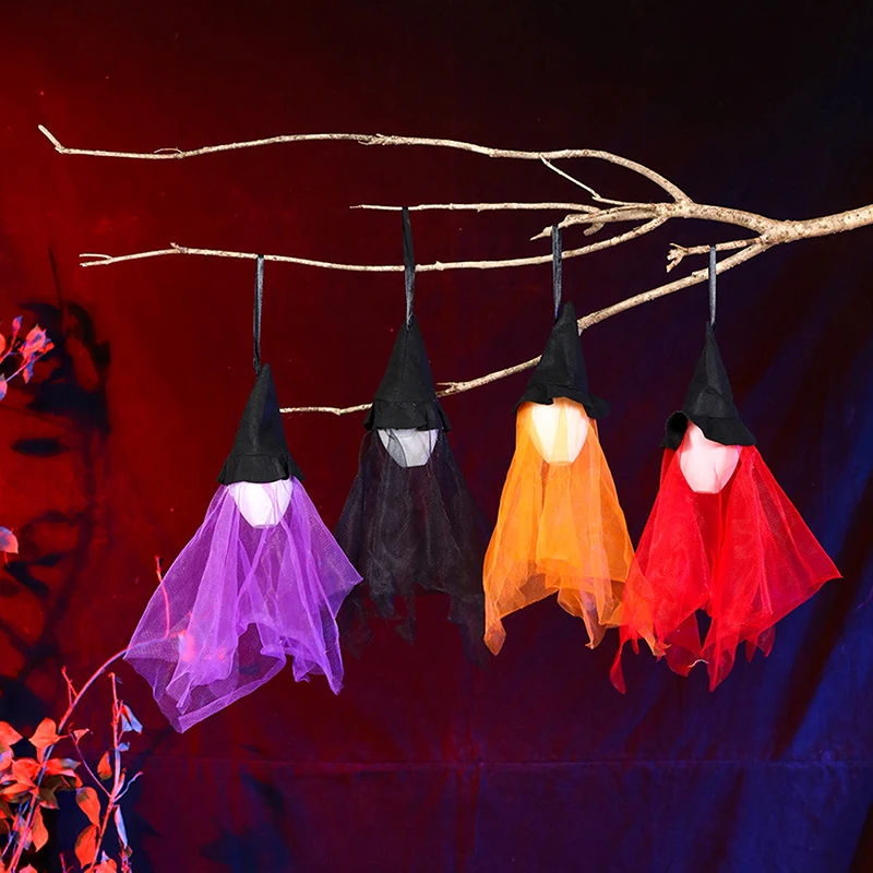 1 шт. летающий призрак на Хэллоуин светящийся страшный украшение елочные