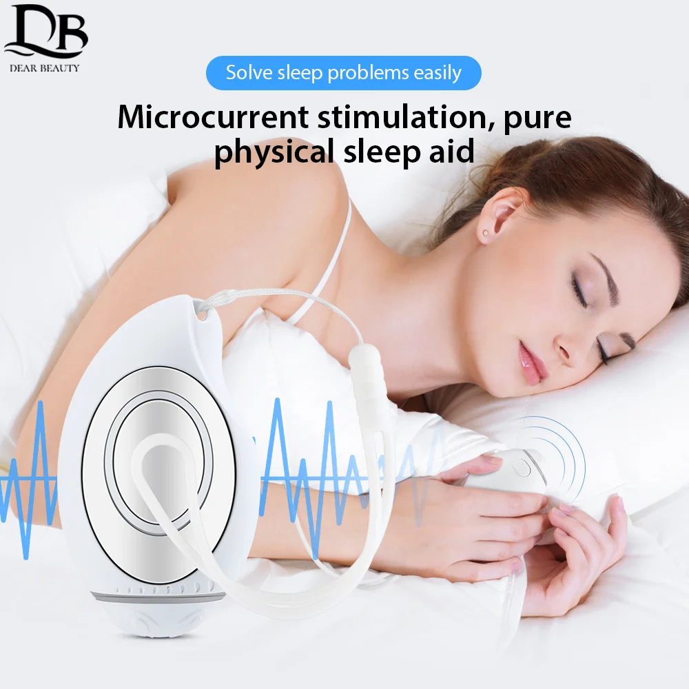 

Intelligent Sleep Instrument Portable Pulse Soothing Massage Instrument 12-level Household Hand-held Sleep Aid For Women Man