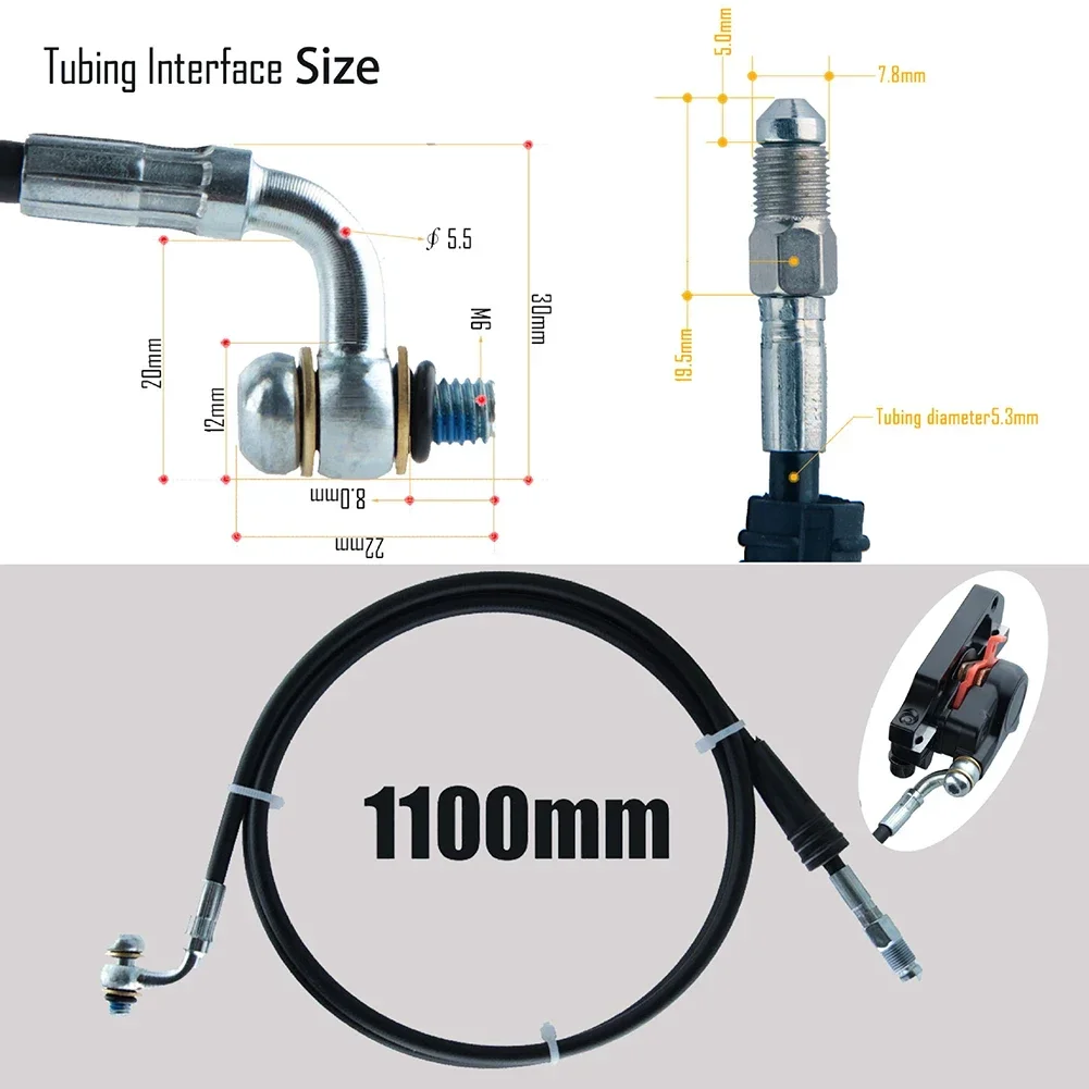 Гидравлическая тормозная трубка для электрического велосипеда гидравлическая