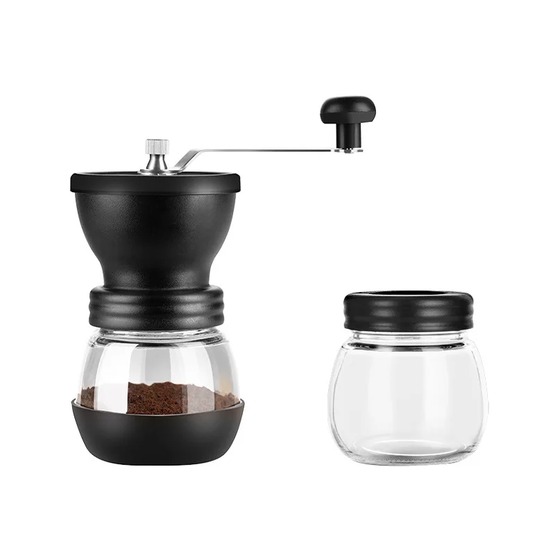 

Coffee Machine Hand Shake Grinding Double Bearing Labor Manual Coffee Bean Grinder Ceramic Core Hand