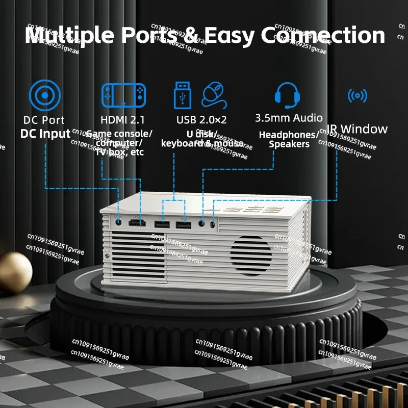 BL02E домашний проектор 4K высокой четкости дневная стена офисное обучение