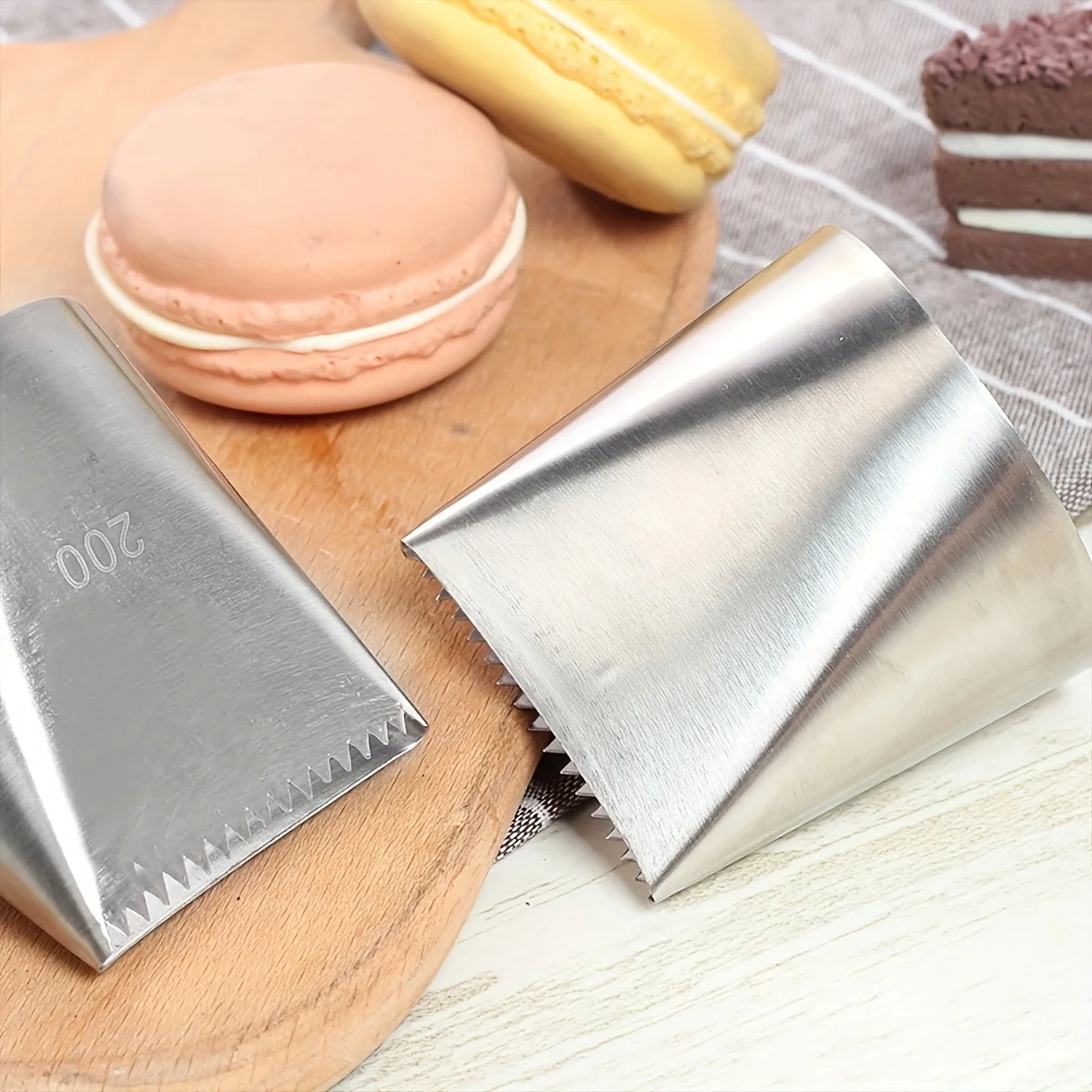 1 шт. Форсунка для украшения торта из нержавеющей стали