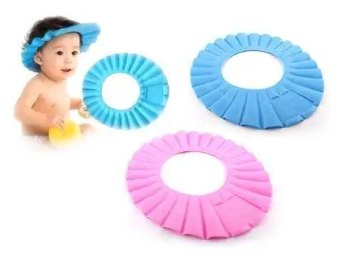 

Детская шапка для ванны Baby Mate-розовая