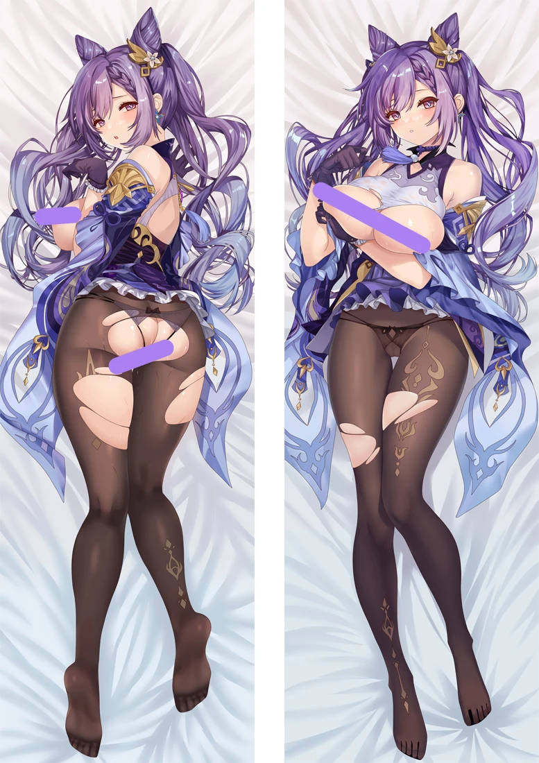 

Genshin Impact Keqing Dakimakura body Pillowcase Cushion Case Cover