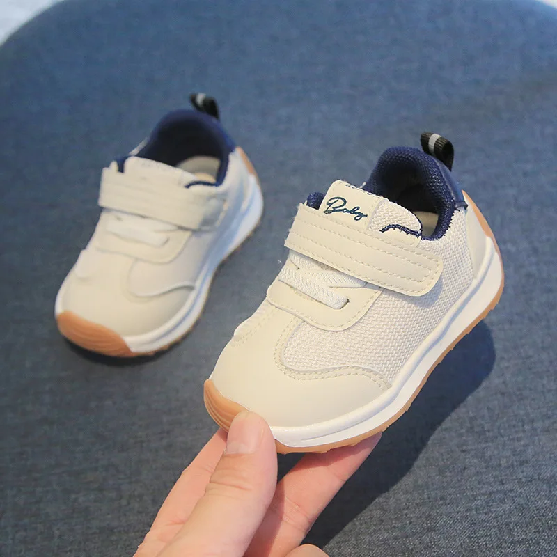 Новинка весна-осень модная детская Удобная нескользящая Мягкая подошва обувь