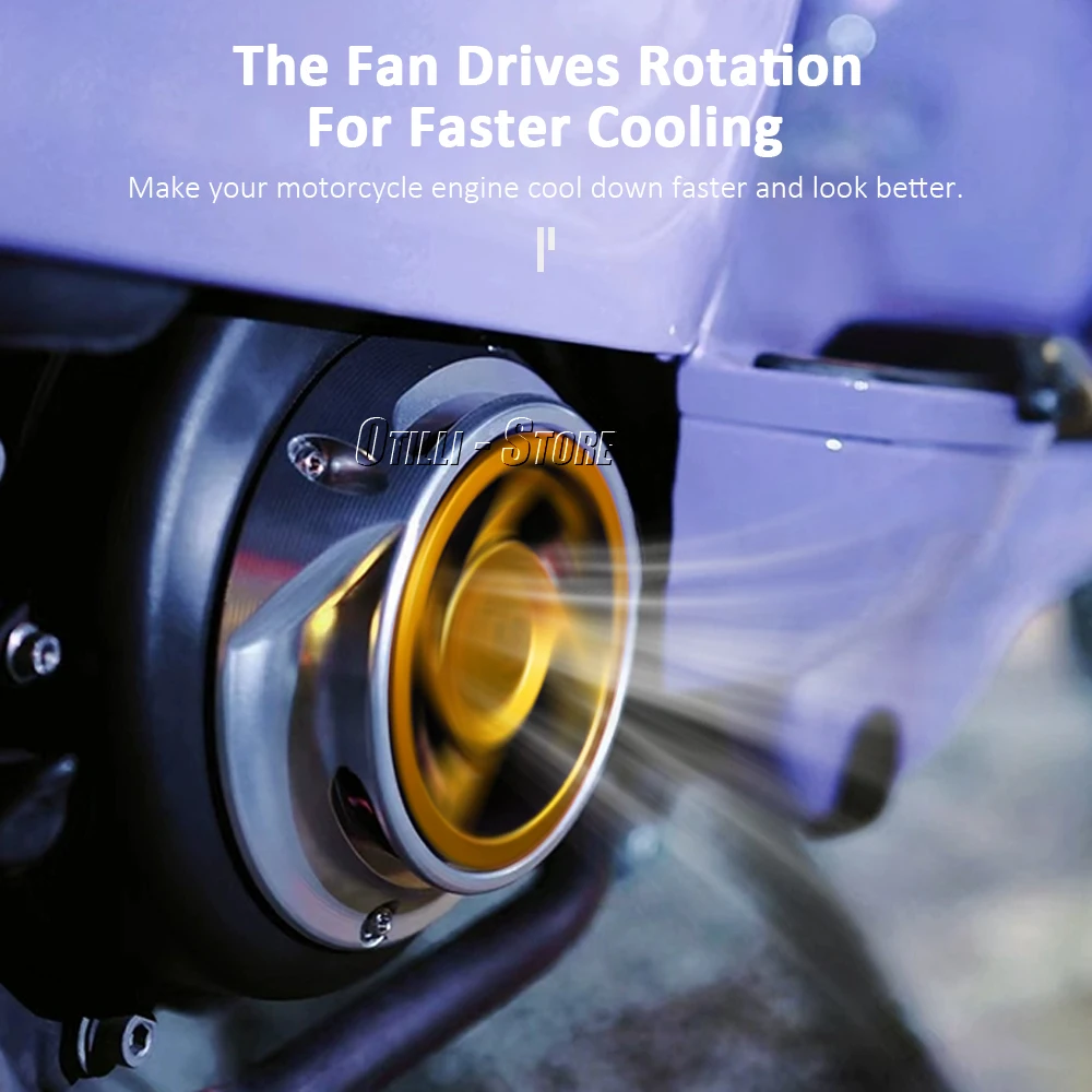 Новая вращающаяся крышка охлаждающего вентилятора для Vespa Sprint Primavera 150 125