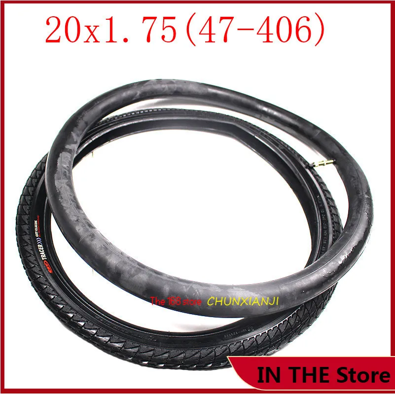 

Good Quality 20x1.75 Road Cycling Bicycle Tyres Inner Tubes 20Inch Tyre for MTB Bikes Tires Tubes 20*1.75 Electric Bicycle Tire