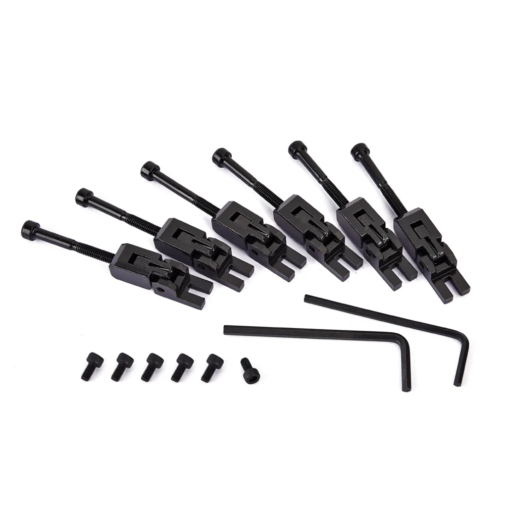 

Гитарное седло s Guitar Tremolo мост блокированные сиденья двойная блокировка Systyem Guitar Tremolo Parts гитарное седло