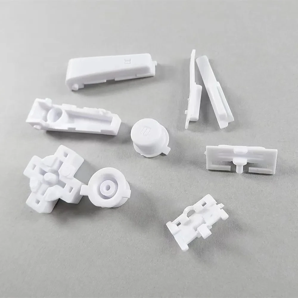 100 комплектов белых/черных кнопок L R клавиатуры для GameBoy MICRO GBM Pads Buttons