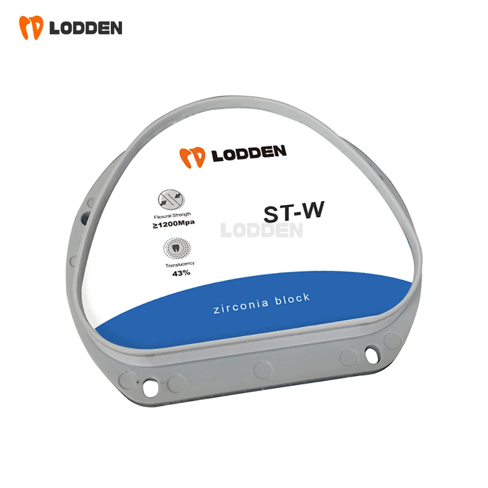 Стоматологические циркониевые блоки LODDEN ST-W 98 мм95 ммAG для CAM CAD Odont 05, зубные протезы, материалы из белого циркония, 1350 МПа (art.: 3920d37ebeb44) - 3920d37ebeb44