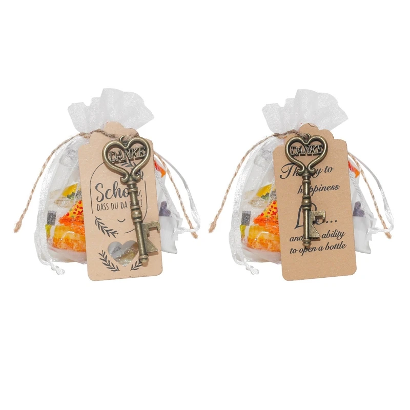 

Vintage Skeleton Key Bottle Openers Bulks 50 Pcs for Bridal Shower Wedding Gift