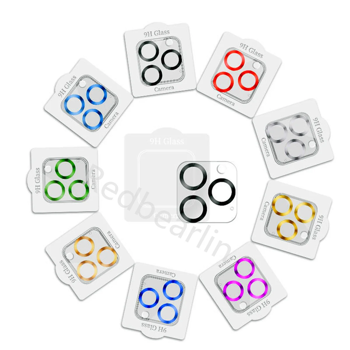 20pcs Utral Thin Tempered Glass Camera Lens Protector for IPhone 11 12 13 14 Pro Max 14plus Back Lens Protective Glass