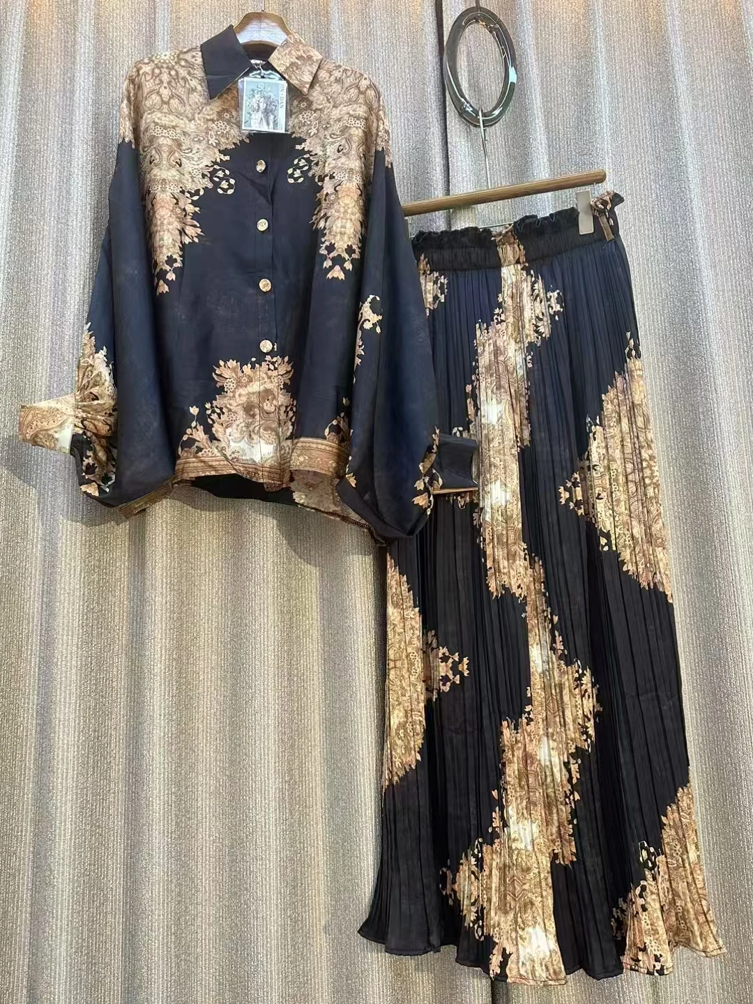 Новые модные пижамные комплекты с принтом для женщин комплект из двух предметов