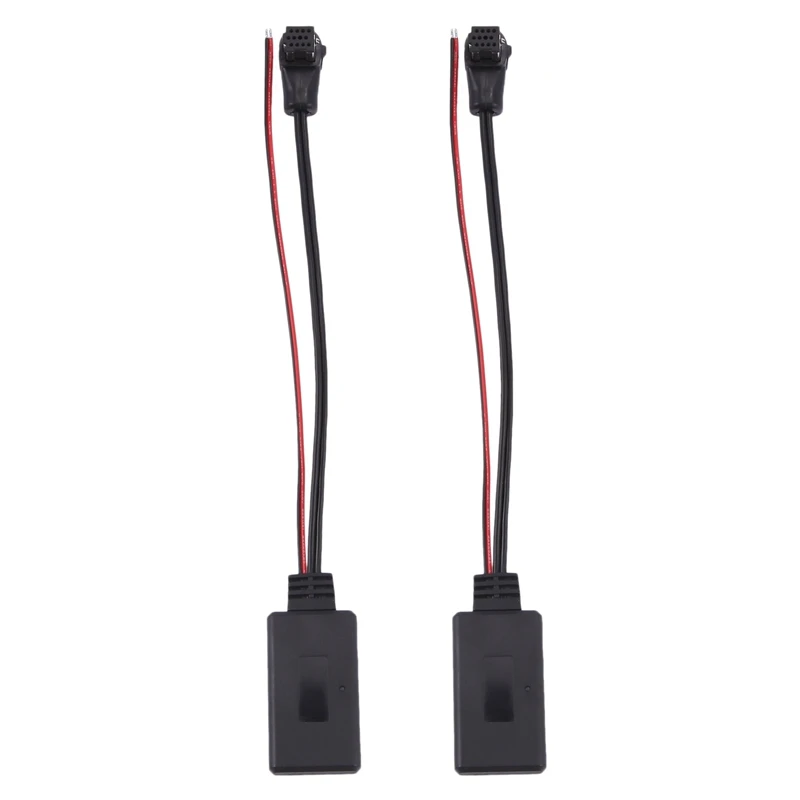 

2X Car Bluetooth Audio Receiver For Pioneer Ip-Bus 11Pin Bluetooth Aux Receiver Adapter