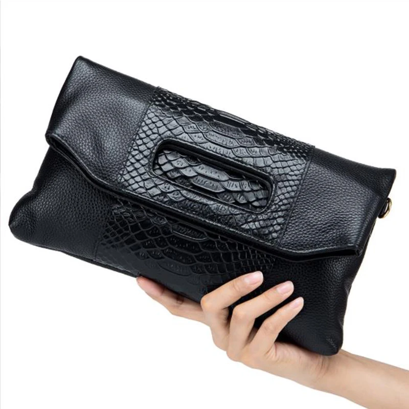 

Роскошная дизайнерская женская сумка, новинка 2023, сумка из натуральной кожи, модная сумка через плечо, вместительная сумка из крокодиловой ...