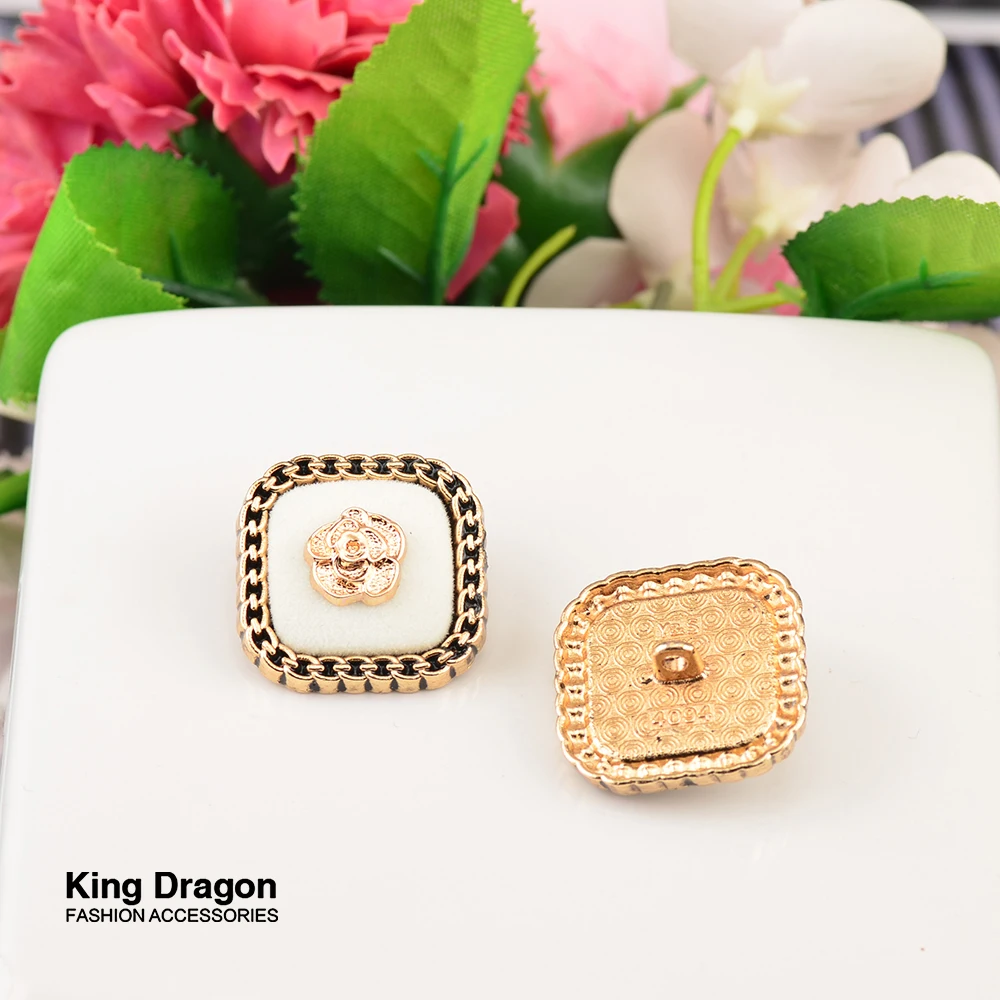 6 шт. квадратные пуговицы для одежды