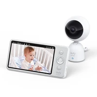 security video and audio baby monitor 720p resolution large 5 display 5200 mah battery 2 way audio night vision