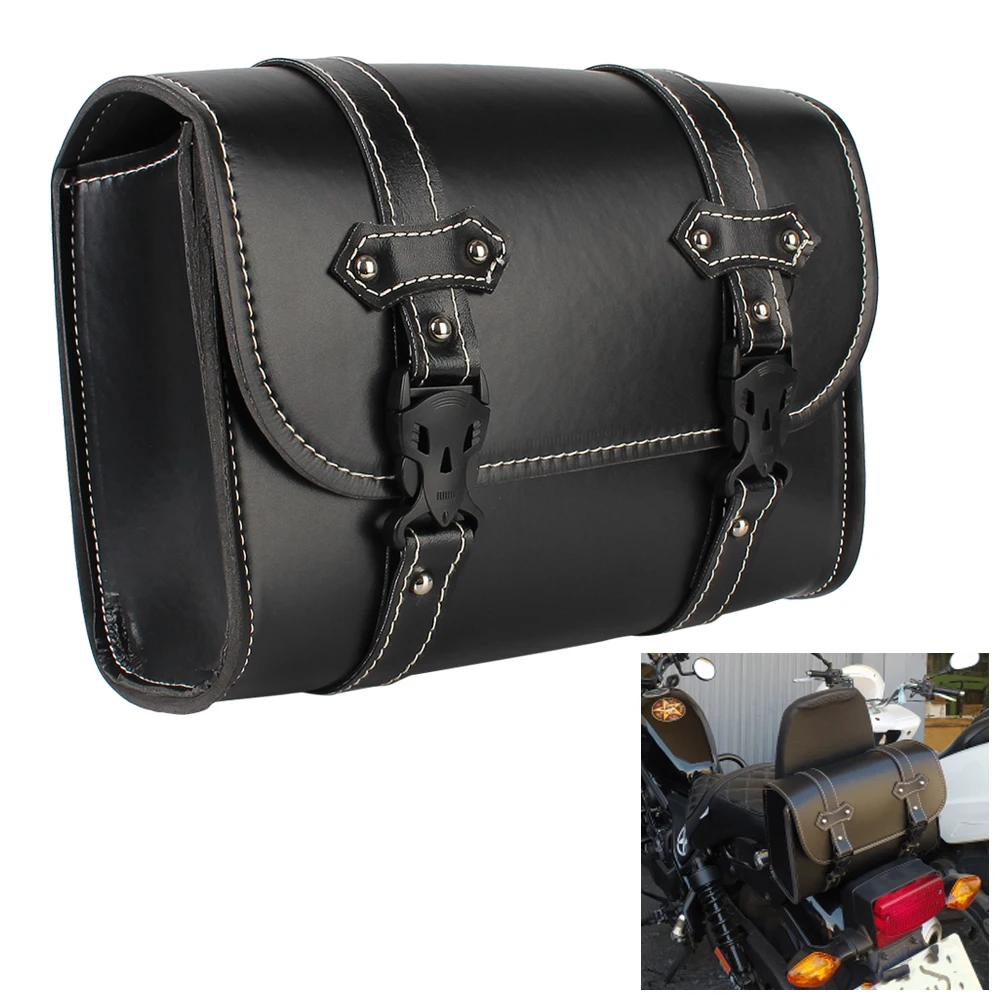 

Мотоциклетный рюкзак, сумка для инструментов, сумка для седла мотоцикла, универсальная Боковая Сумка для багажа, водонепроницаемый аксессуары для хранения мотоцикла