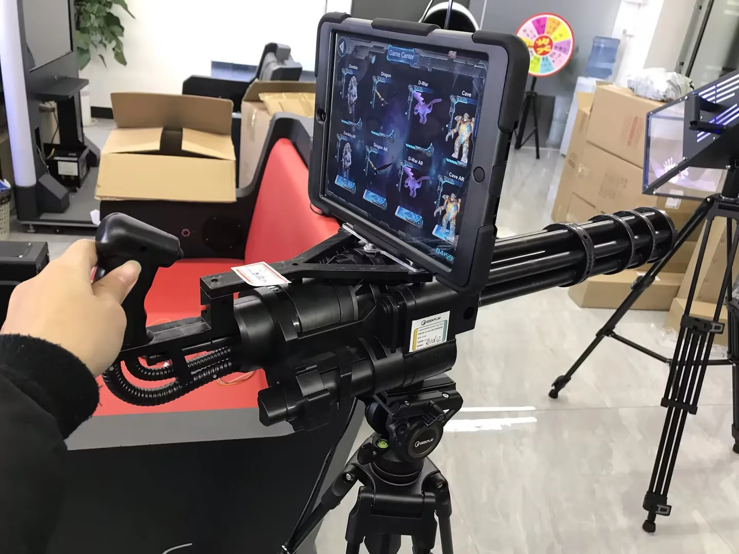 Skyfun GATLING 9D Виртуальная реальность игра для стрельбы на открытом воздухе в
