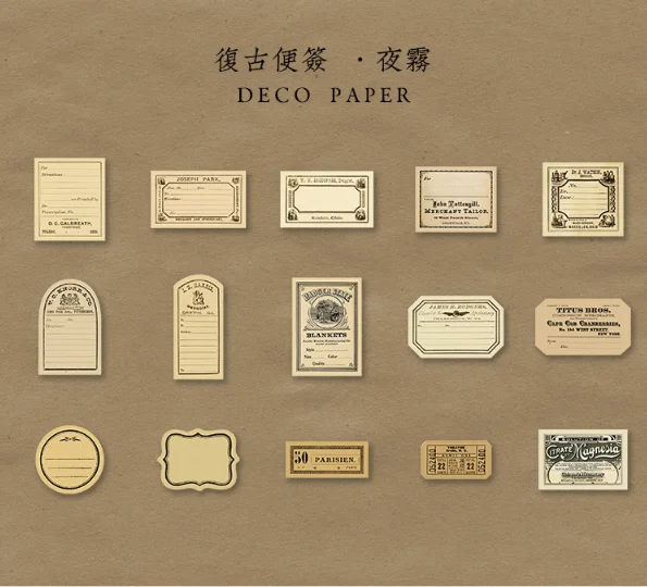 

Набор канцелярских наклеек Alideco, 30 шт.