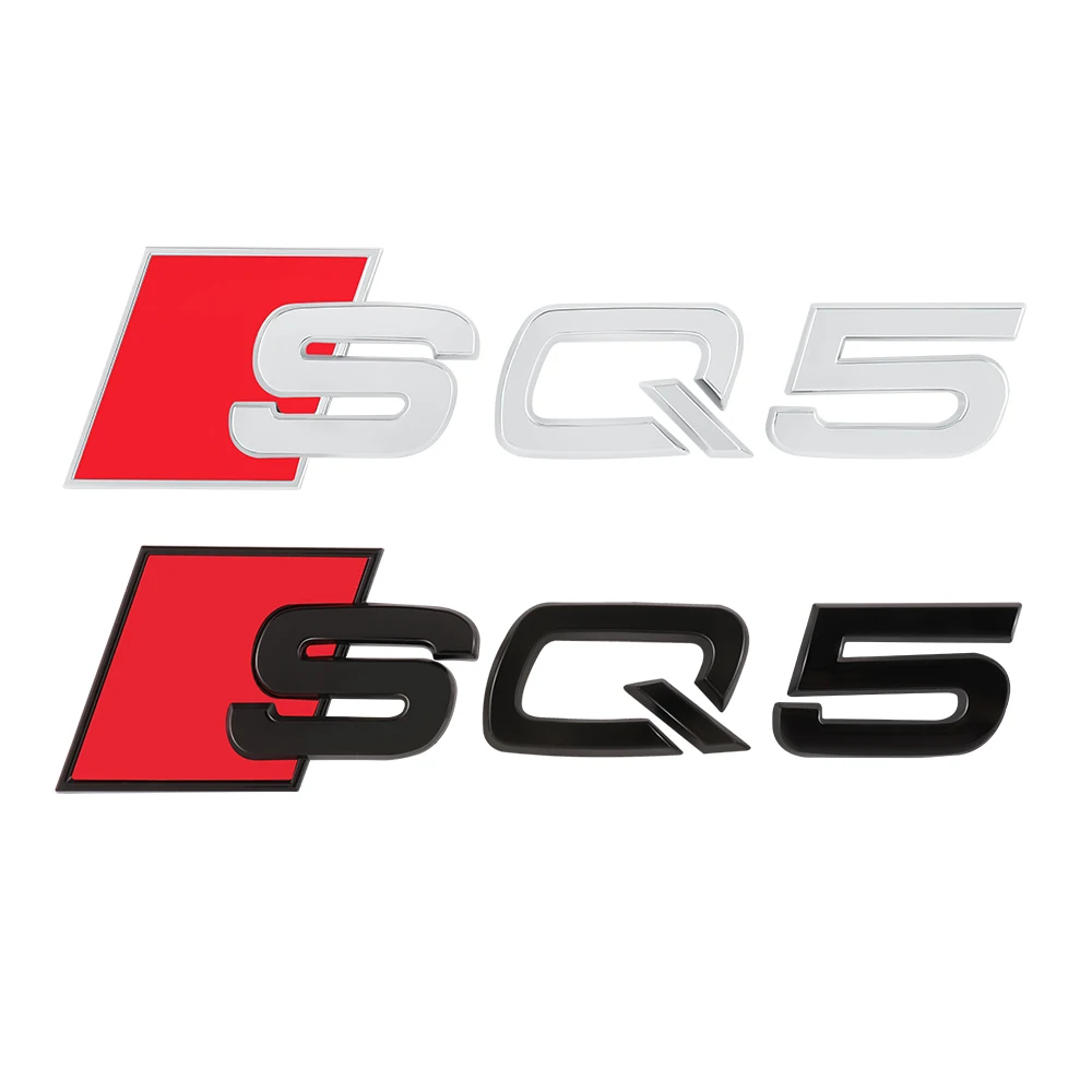 

1 шт. ABS SQ3 SQ5 SQ7 эмблема Стайлинг автомобиля задний багажник кузов декоративные наклейки аксессуары для авто модификации