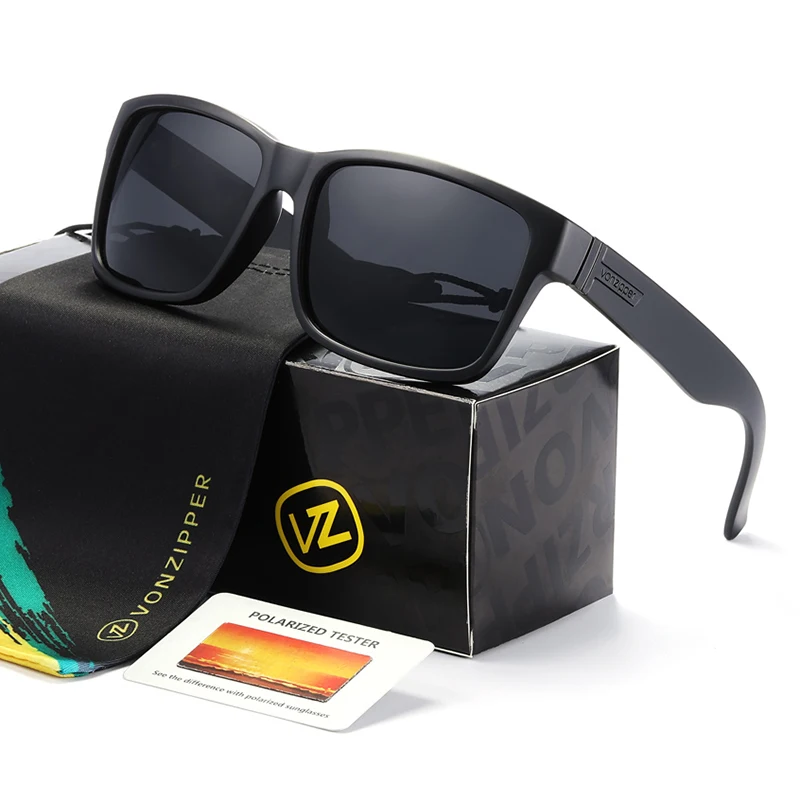 

Оригинальные брендовые квадратные поляризационные солнцезащитные очки VZ vonzip мужские спортивные солнцезащитные очки ELMORE UV400 для вождения женские очки с покрытием
