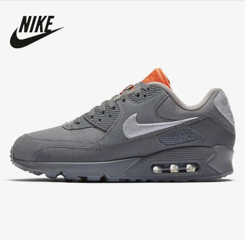 

Мужские кроссовки для бега Nike AIR MAX 90 в Глазго стиле, кроссовки с воздушной подушкой, спортивная обувь, размеры 40-45