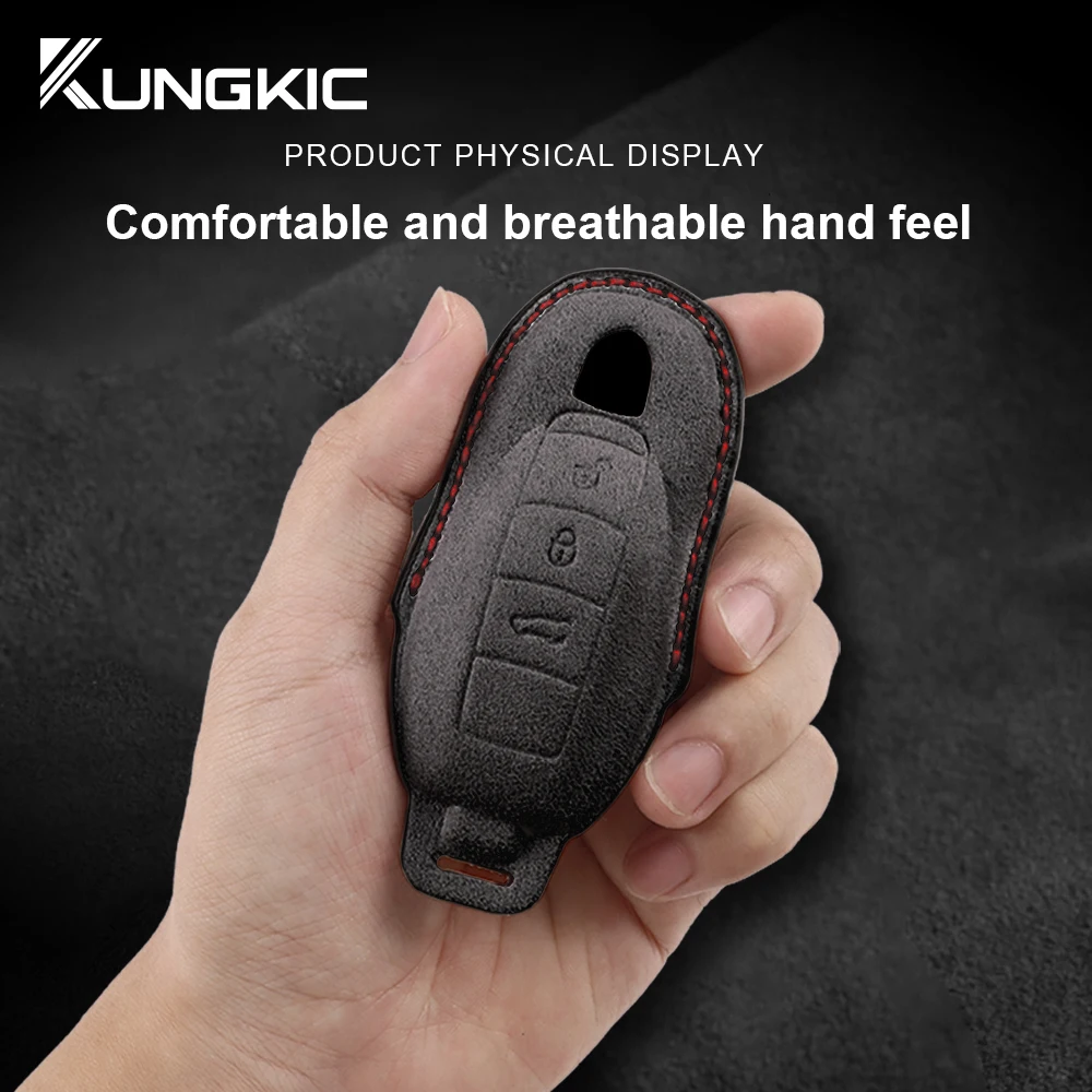 Замшевый автомобильный брелок для ключей от Porsche Cayman 911 Panamera Cayenne 718 Macan Boxster