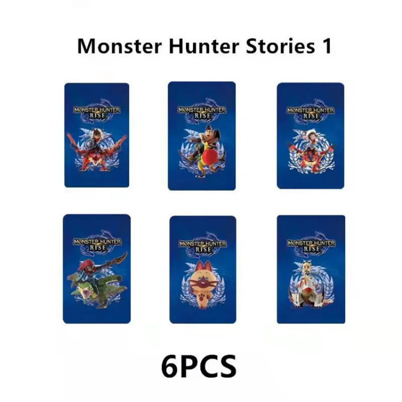 

NS Linkage Cards Monster Hunter Rise Amiibo Card Rise Entourage Elu Cat / Galk / Grievance Dragon Game Card