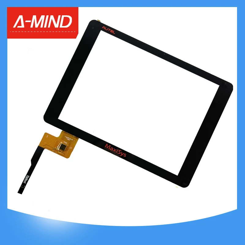 

New Touch For AUTEL MaxiSys FCC ID:WQ8MAXISYSMY908 Car Scanner Capacitive Touch Screen Digitizer Sensor External Glass Panel
