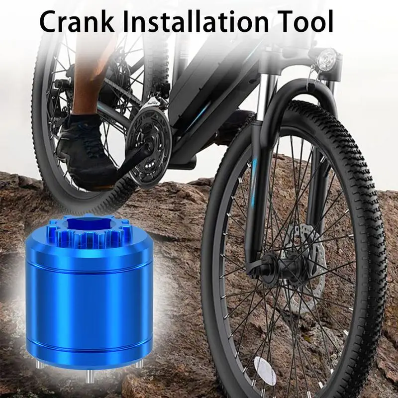 Съемник кривошипа для улучшенной езды на велосипеде Прочный тяговый ремонт