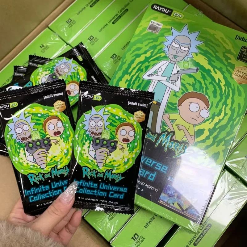 Фото Коллекционный набор карт KAYOU Authentic New Rick and Morty Infinite Universe - Starry Bag, аниме-мерч, подарок №2