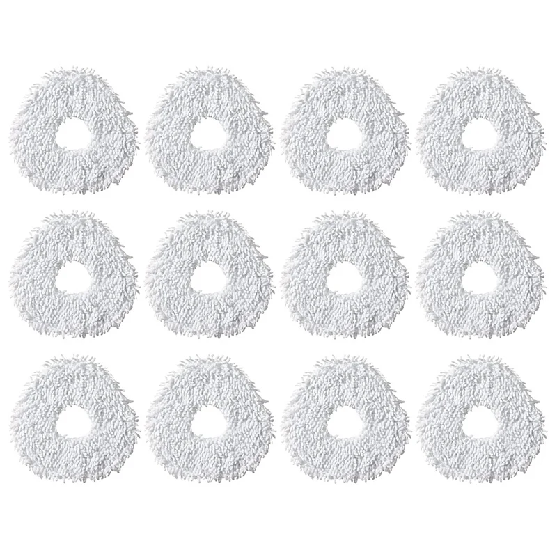 

12 шт. многоразовая ткань для швабры для робота Narwal T10, аксессуары для подметания, детали