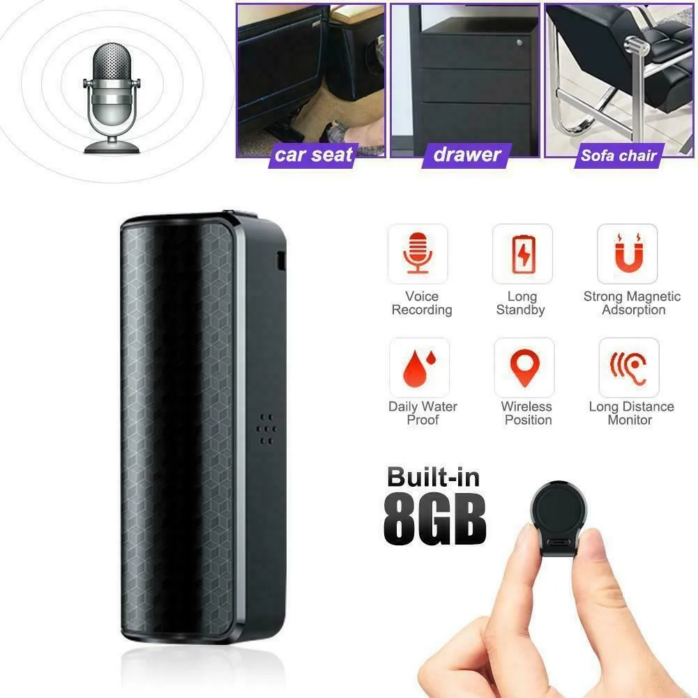 

Q70 Mini Digital Sound Recorder Smart Professional HD Noise Reduction Strong Magnetic Adsorption Voice Control Recording Pen