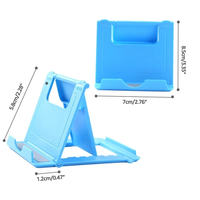 

Non-slip Mobile Phone Holder Folding Tablet Stand Universal Foldable Multi-Angle Pocket Desktop Holder
