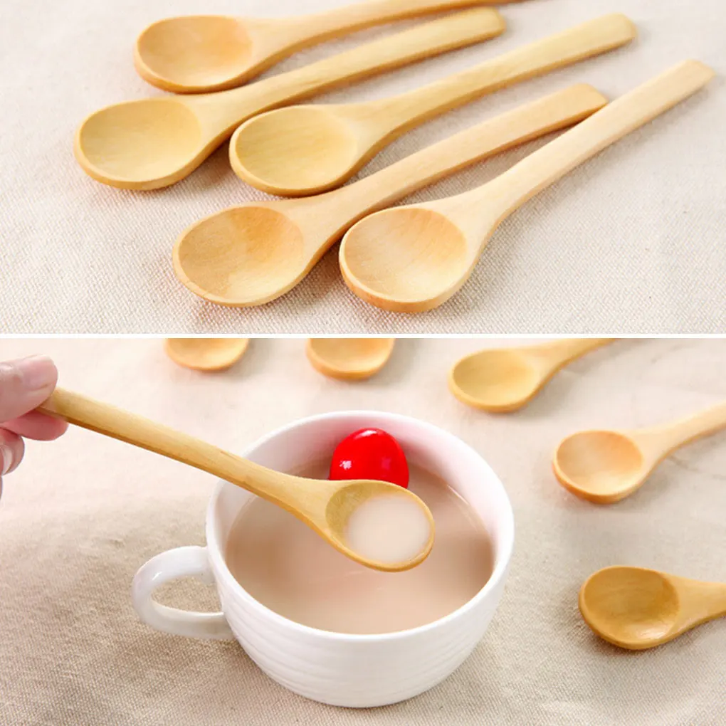 

Spoon Home Kitchen Soup Tableware Scoop Condiment Teaspoon Gadget