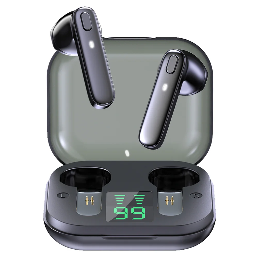 

R20 TWS wireless headset, Bluetooth, dark gray helmet, stereo, microphone, sports