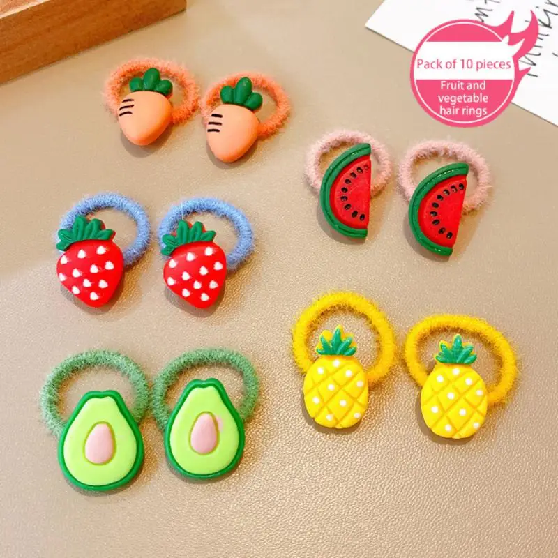 Детская резинка не повреждает волосы эластичная для волос девочек маленькая