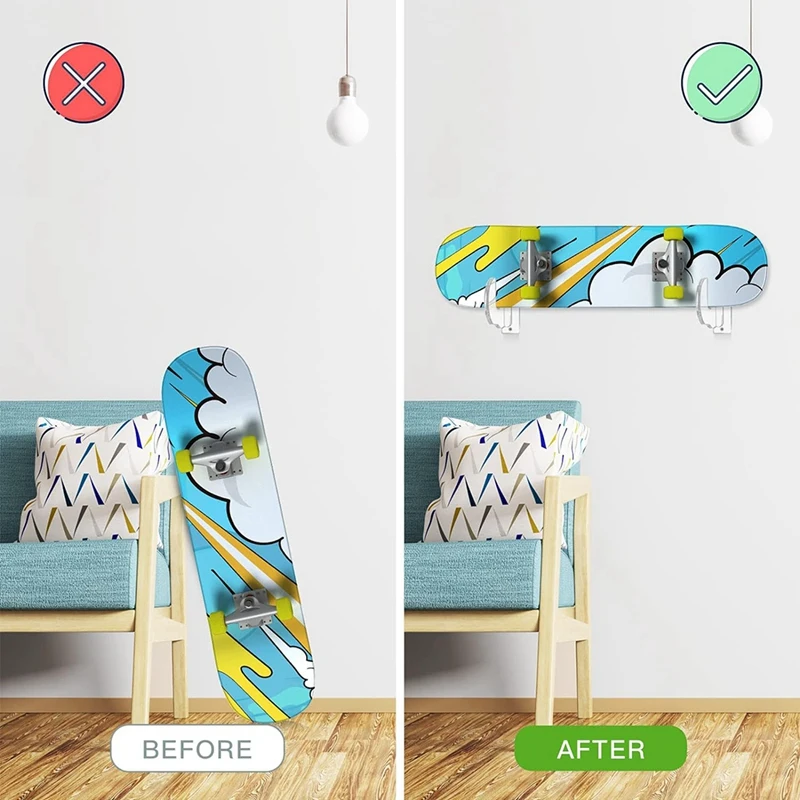 Стеллаж для скейтборда стенной держатель сноуборда вешалка настенный кронштейн