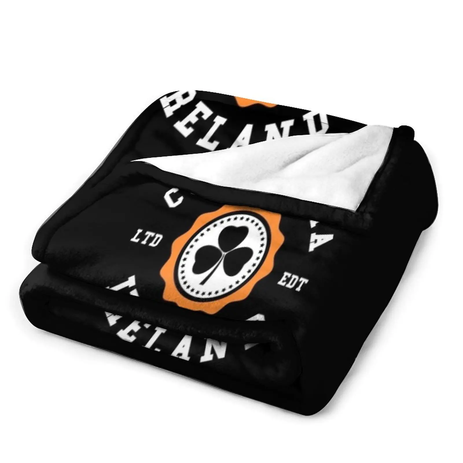 Connemara Galway Ирландия шамрок ирландский значок бросок одеяло мягкие клетчатые