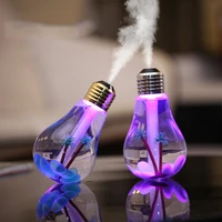 400ml colorful bulb air humidifier essential oil diffuser atomizer freshener mist sprayer car home office ultrasonic humidifier