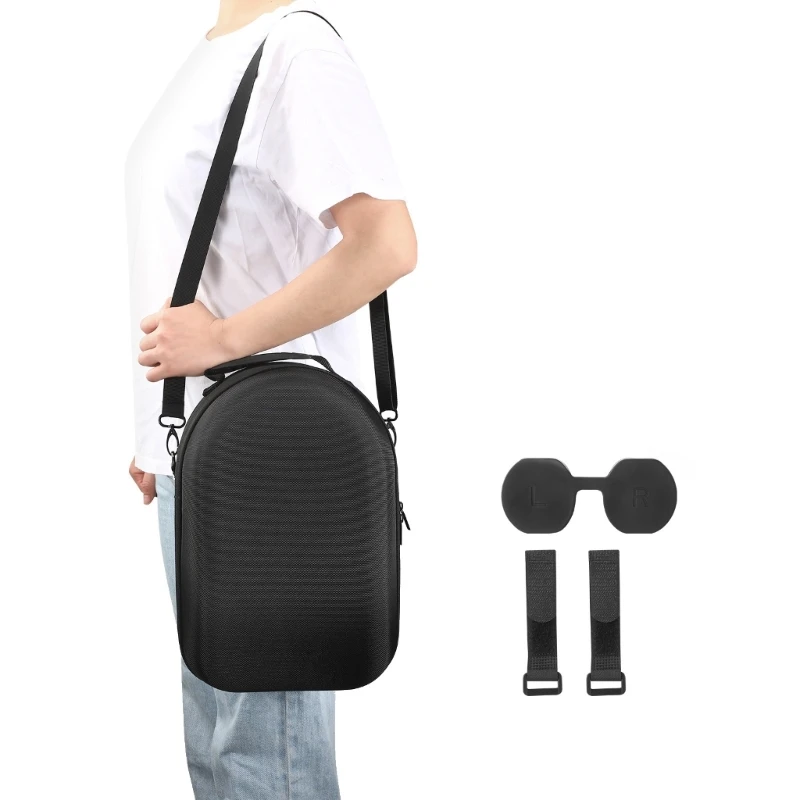 Жесткий чехол для переноски очков Quest 3 гарнитура виртуальной реальности геймпад