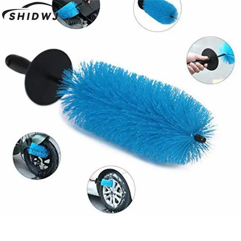 

1pc Sword Shape Vehicle Washing Tools Car Tire Brush Car Rim Cleaning Brush Car Wheel Brush Car Wash Tool 47cmx9.5cm